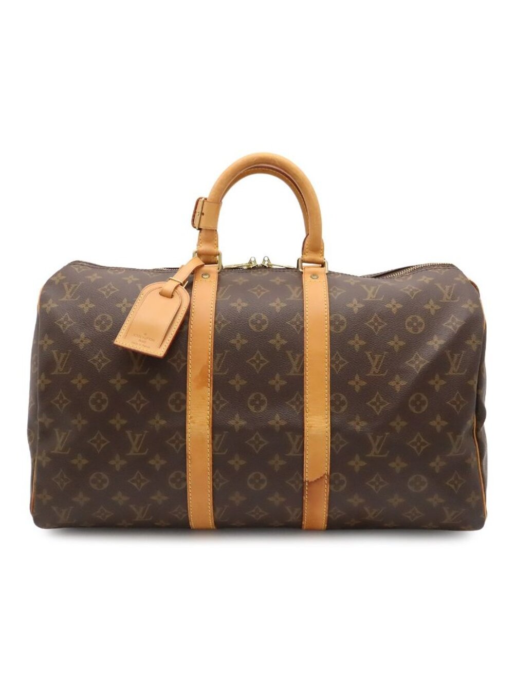 Louis Vuitton Monogram Keepall 45 Boston Bag Purse